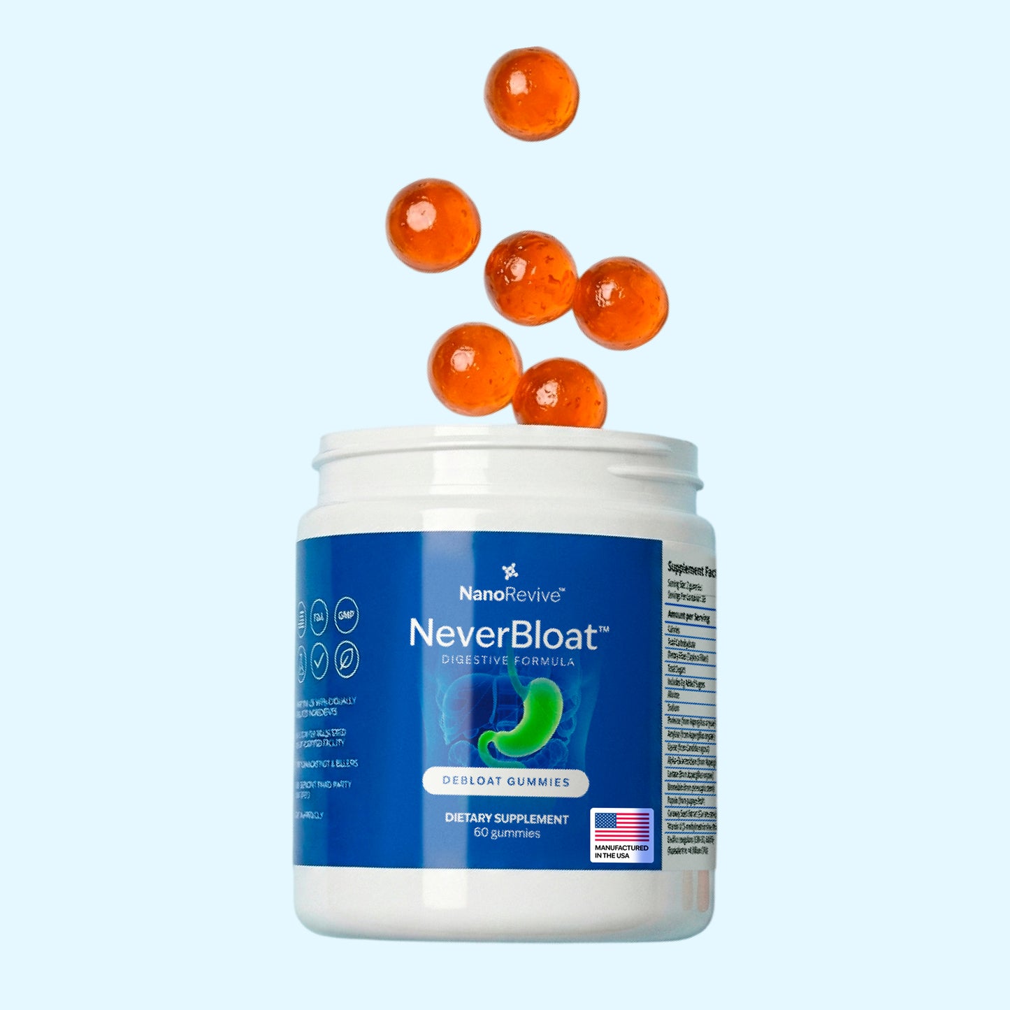 NeverBLoat™ The Complete 3-in-1 Bloating Relief Gummies