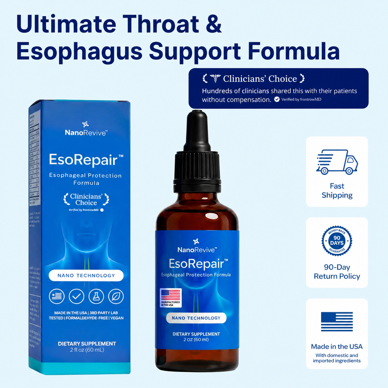 Ultimate Throat & Esophagus Support Formula