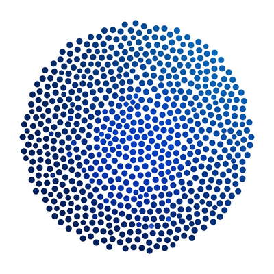 Icon of a dense cluster of microbial cultures