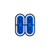 Icon of two paired capsule-shaped bacteria