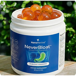 NeverBloat™ Clinically Proven Enzyme & Probiotic Formula for Digestive Relief