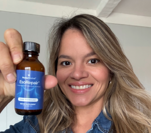 Woman dealing with digestive issues