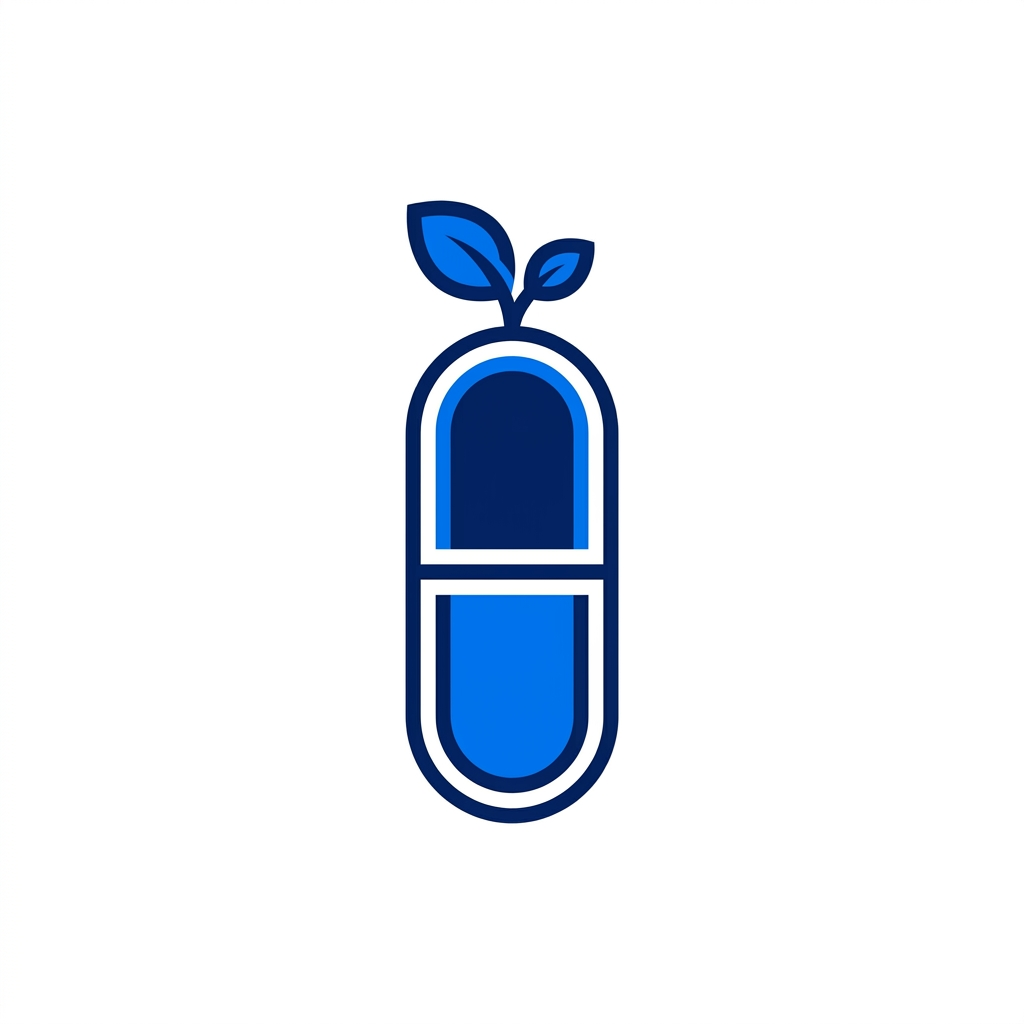 Vegetarian capsule icon